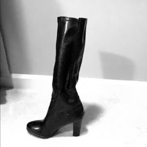 Patent Leather Sarto Franco boots